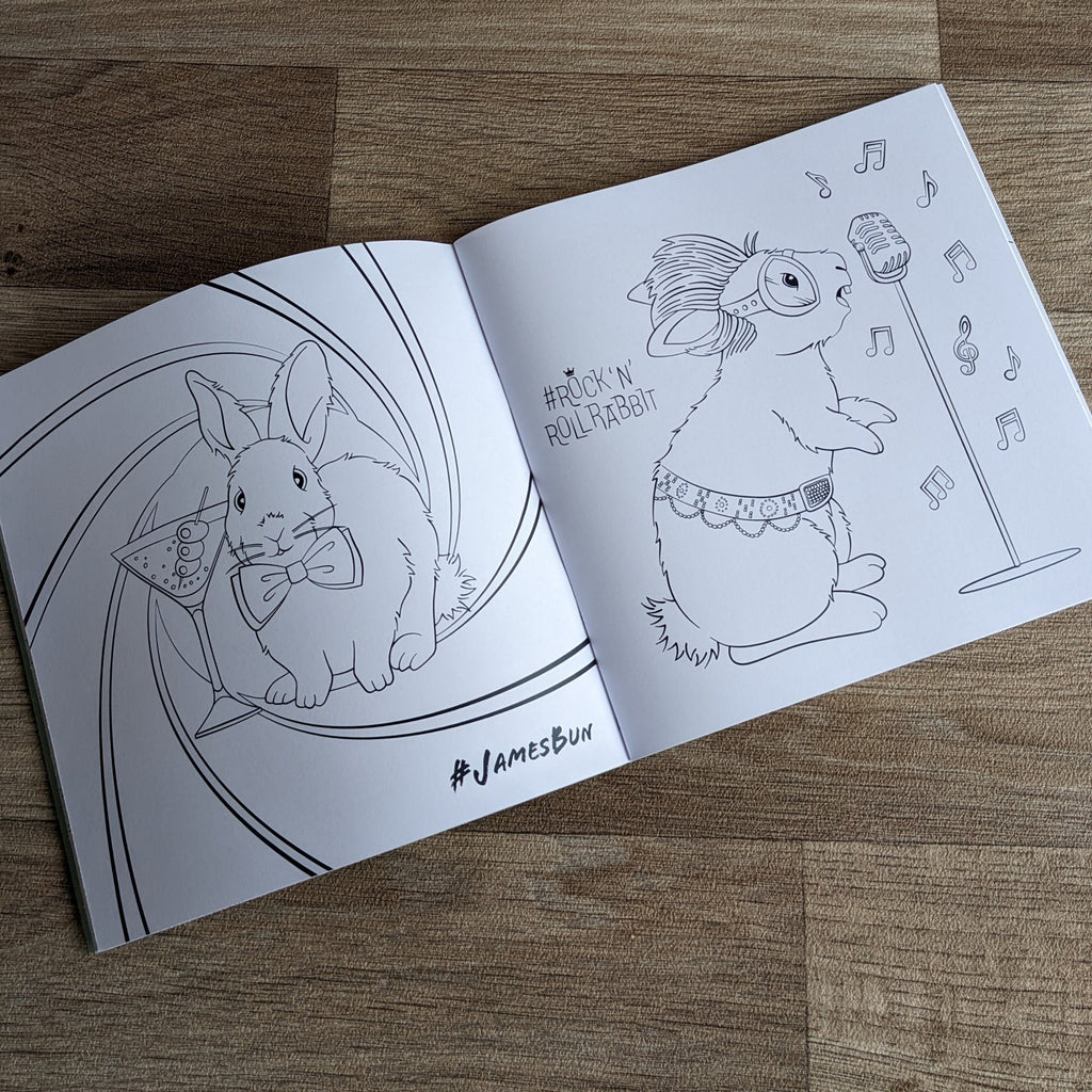 Rabbit Colouring Book – Everything Bunny Rabbit