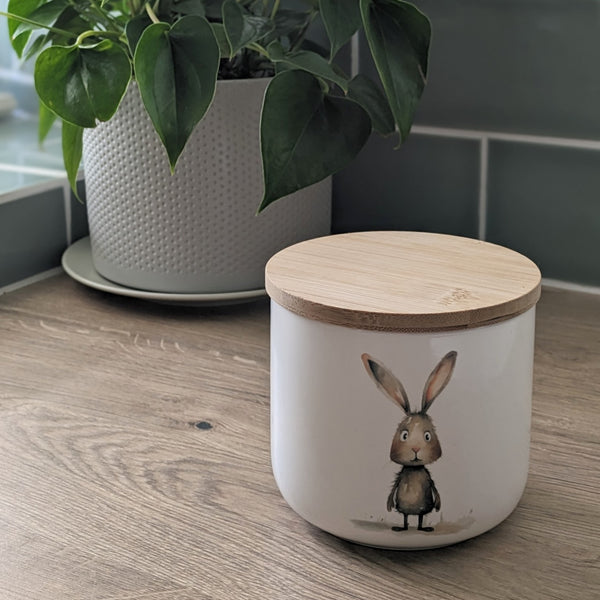 Rabbit Storage Jar