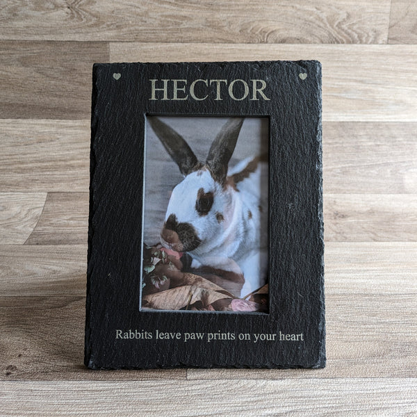 Personalised Rabbit Photo Frame