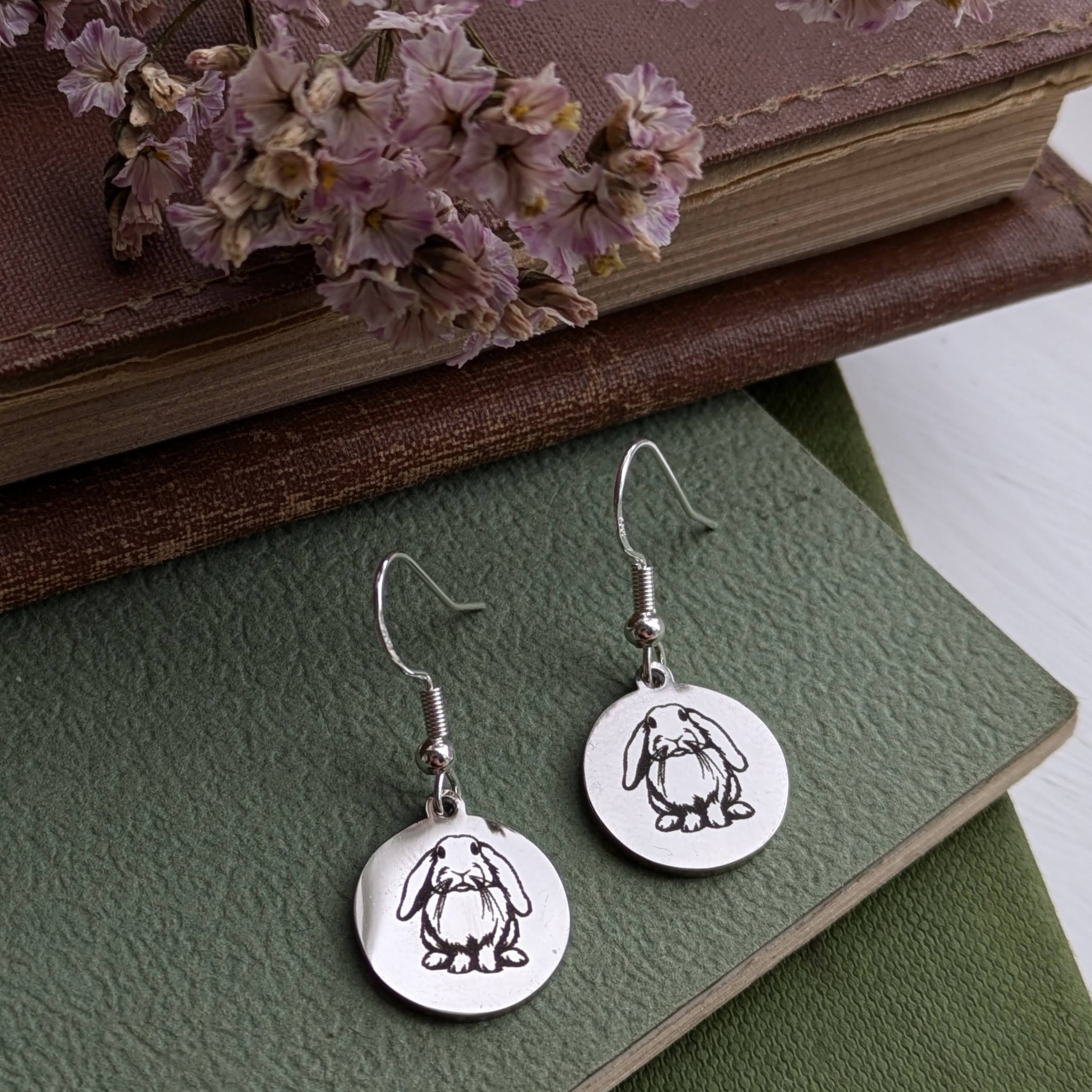 Lop Eared Rabbit Earrings