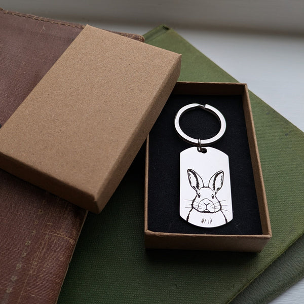 Rabbit Key Ring