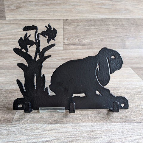 Lop Eared Rabbit Key Hook (Metal)