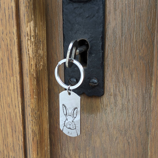 Rabbit Key Ring