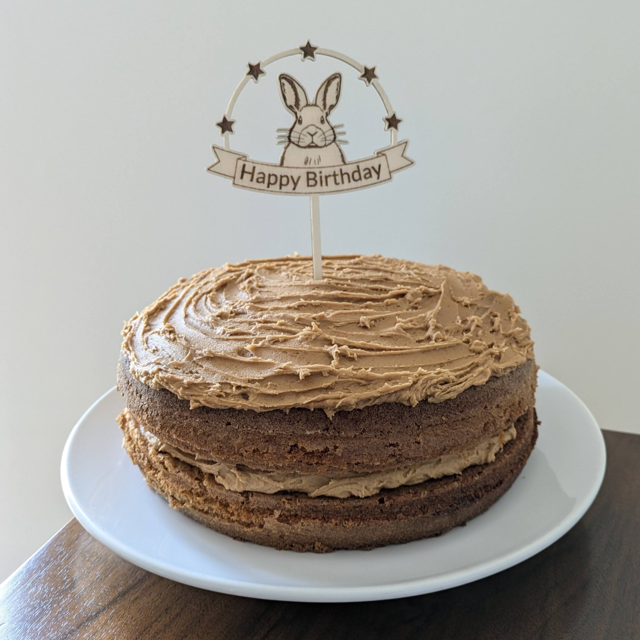 Rabbit Birthday Cake Topper – Everything Bunny Rabbit