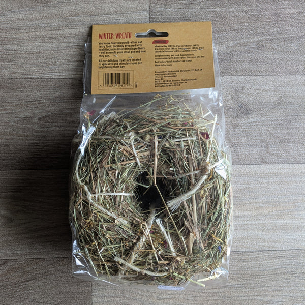 Rosewood Naturals Winter Wreath Rabbit Treat