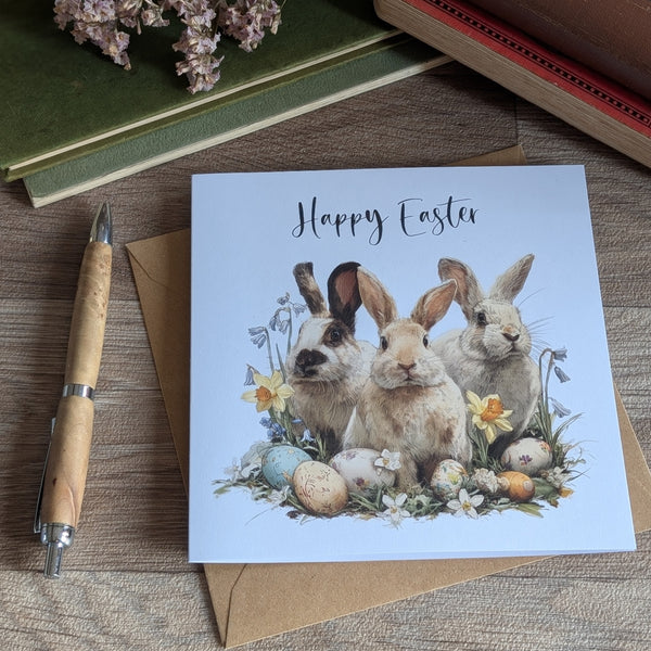 Rabbit Easter Card
