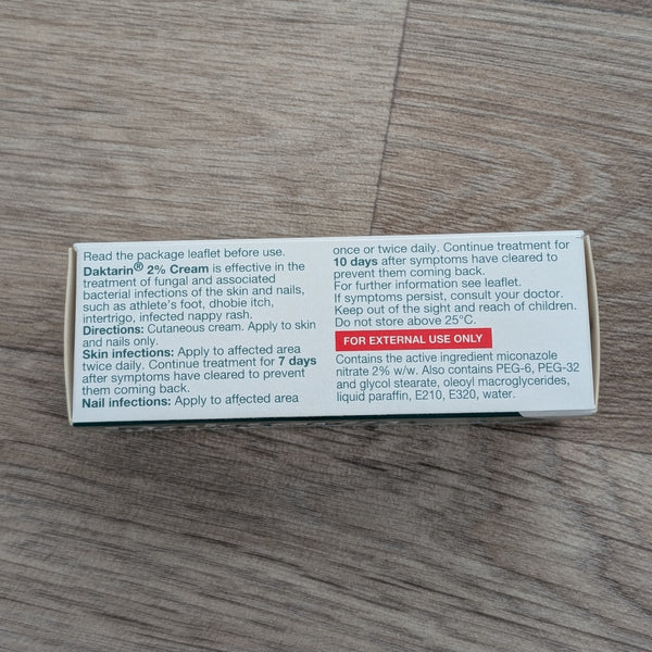 Daktarin (Miconazole 2%) topical antifungal cream for rabbits